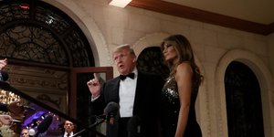 Η Μελάνια και ο Ντόναλντ Τραμπ