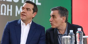 Τσίπρας και Τσακαλώτος