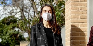 Η βασίλισσα Λετίθια με μπαλαρίνες