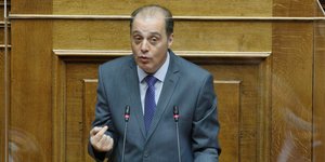 Ο Κυριάκος Βελόπουλος στη Βουλή