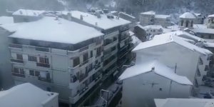 Χιόνι στη Φλώρινα
