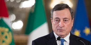 Ο εντολοδόχος πρωθυπουργός της Ιταλίας, Μάριο Ντράγκι 