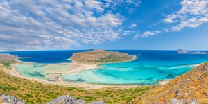 Η παραλία του Μπάλου στη Κρήτη