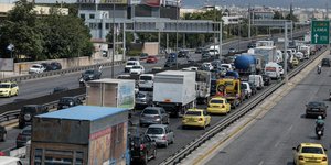Αυξημένη κίνηση στο ύψος του Κηφισού