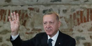 Ο Τούρκος πρόεδρος Ρετζέπ Ταγίπ Ερντογάν