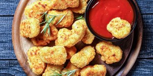 Γίγαντες τηγανητοί με κουρκούτι