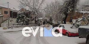 Η κακοκαιρία Μήδεια χτύπησε την Εύβοια