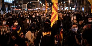 Διαδηλώσεις στη Βαρκελώνη