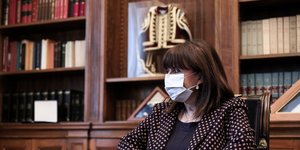 Η πρόεδρος της Δημοκρατίας Κατερίνα Σακελλαροπούλου