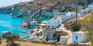 λευκα βραχια σπιτια