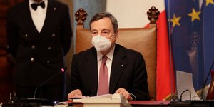 Ο Μάριο Ντράγκι