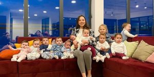 Η νεαρή εκατομμυριούχος με τα 11 παιδιά της