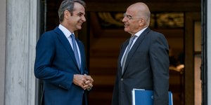 Κυριακος Μητσοτακης, Νίκος Δένδια