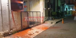 Μπογιές στο Μεταγωγών στην Πάτρα