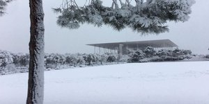 Χιόνια στο Σταύρος Νιάρχος