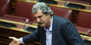 Ο βουλευτής ΣΥΡΙΖΑ, Παύλος Πολάκης