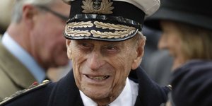 Ο πρίγκιπας Φίλιππος με στρατιωτική στολή