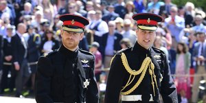 Ο πρίγκιπας Γουίλιαμ με τον αδερφό του, πρίγκιπα Χάρι