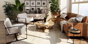 Σαλόνι καναπές διακόσμηση