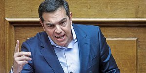 Από την ομιλία του Αλέξη Τσίπρα στη βουλή