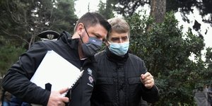 Νίκος Χαρδαλιάς και Μιχάλης Χρυσοχοΐδης