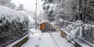 Χιόνια στην Αττική