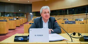 Ο ευρωβουλευτής Μάρκους Φέρμπερ