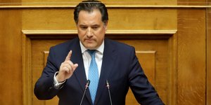 Ο υπουργός Ανάπτυξης και Επενδύσεων, Αδωνις Γεωργιάδης / ΦΩΤΟΓΡΑΦΙΑ: INTIMENEWS 