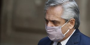 O πρόεδρος της Αργεντινής Αλμπέρτο Φερνάντες