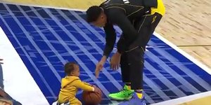 Ο Αντετοκούνμπο με τον γιο του