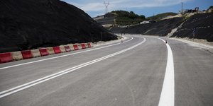 Εικόνα αρχείου από τμήμα που συνδέει Ηράκλειο και Μεσαρά