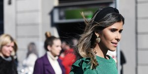 στιλάτη γυναίκα στην εβδομάδα μόδας