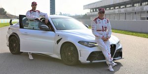 Με την Giulia GTA κάνουν ποδαρικό οι οδηγοί της Alfa Romeo στη φετινή Formula 1