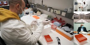 Ανίχνευση μετάλλαξης του κορωνοϊού στο εργαστήριο του Ιδρύματος της Ακαδημίας Αθηνών