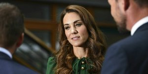 Η Κέιτ Μίντλετον με πράσινο τοπ