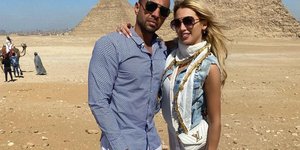 Κατερίνα Σπυροπούλου και Βασίλης Σταθοκωστόπουλος στην Αίγυπτο
