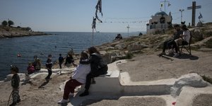 πεζουλια θαλασσα εκκλησακι
