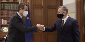 Κυριάκος Μητσοτάκης Νικόλας Παπαδόπουλος