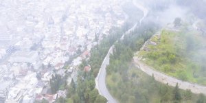 Η Λαμία σκεπασμένη από ομίχλη