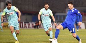 Φάση από τον αγώνα Λαμία-Ατρόμητος