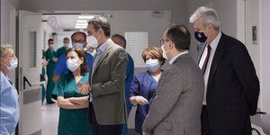 Επίσκεψη του Πρωθυπουργού Κυριάκου Μητσοτάκη στο Νοσοκομείο «Σωτηρία»