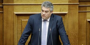 Ο βουλευτής της ΝΔ Μίλτος Χρυσομάλλης © ΚΟΝΤΑΡΙΝΗΣ ΓΙΩΡΓΟΣ/EUROKINISSI