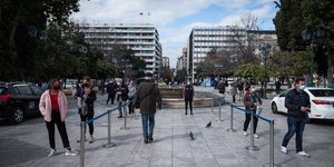 Δωρεάν rapid test σήμερα στο Σύνταγμα 