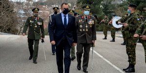 Ο Νίκος Παναγιωτόπουλος στην σημερινή τελετή