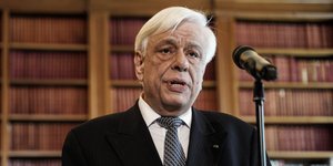Ο τέως ΠτΔ, Προκόπης Παυλόπουλος
