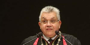 O πρύτανης του ΑΠΘ, Νίκος Παπαϊωάννου / Φωτογραφία: ΜΟΤΙΟΝΤΕΑΜ/ΓΙΩΡΓΟΣ ΚΩΝΣΤΑΝΤΙΝΙΔΗΣ 