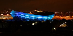 Το ΣΕΦ φωταγωγημένο