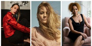 H Irene Skylakaki, η Νατάσα Μποφίλιου και η Νίκη Σερέτη 