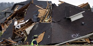 Συντρίμια σπιτιού στην Αλαμπάμα