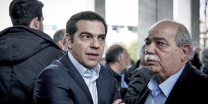 Αλέξης Τσίπρας και Νίκος Βούτσης